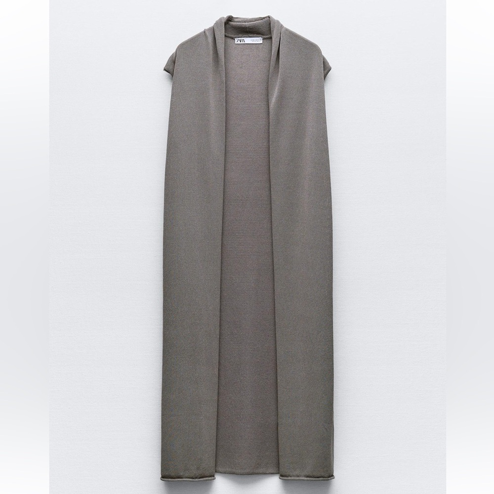 Zara Long Knit Vest